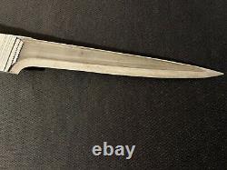 Early-20th Century Afghan Pesh-Kabz Dagger -Middle Eastern Fighting Knife/Choora