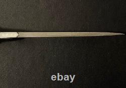 Early-20th Century Afghan Pesh-Kabz Dagger -Middle Eastern Fighting Knife/Choora