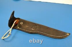 Early B. W. Baker Original Custom Knife Dagger + Sheath New Zealand Pre Svord