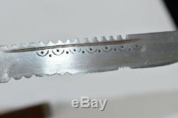 Early German Combat Trench Fighting Knife Brass Dog Head Dagger