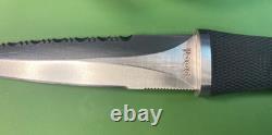 Early Vintage Sog Seki Japan S14 Pentagon Boot Dagger Knife & Sheath Set