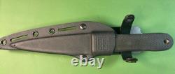 Early Vintage Sog Seki Japan S14 Pentagon Boot Dagger Knife & Sheath Set