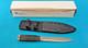 Ek #2c Commando Knife Dagger Black Paracord + Sheath & Box Tr328
