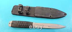 Ek #2C Commando Knife Dagger Black Paracord + Sheath & Box TR328 Ek #2C Commando Knife Dagger Black Paracord + Sheath & Box TR328