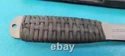 Ek #2C Commando Knife Dagger Black Paracord + Sheath & Box TR328 Ek #2C Commando Knife Dagger Black Paracord + Sheath & Box TR328