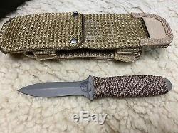 Ek Commando Knife Boot Dagger Tan! Operation Desert Storm. Molle Sheath. New