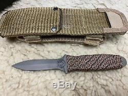 Ek Commando Knife Boot Dagger Tan! Operation Desert Storm. Molle Sheath. New