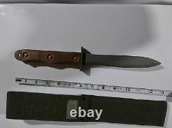 Ek Knife Co. U. S. A. Model 1941 Korea WW2 Vietnam, COMBAT fighting kife