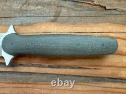 Erik Loreno Knives 8.875 Dagger, 4.12 1095 Blade, Micarta Handle, Custom Pouch