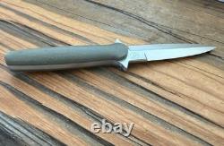 Erik Loreno Knives 8.875 Dagger, 4.12 1095 Blade, Micarta Handle, Custom Pouch