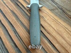 Erik Loreno Knives 8.875 Dagger, 4.12 1095 Blade, Micarta Handle, Custom Pouch