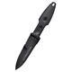 Extremaratio Pugio S. E. Black Fixed Blade Knife Combat Backup Dagger N690 Steel
