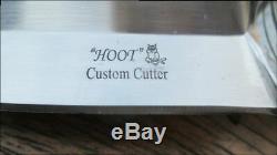 FINEST Vintage Custom Cutler HOOT Gambler/Prostitute's Carbon Steel Dagger Knife