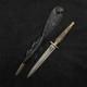 Fairbairn Sykes Commando England British Brass Fighting Knife Repro