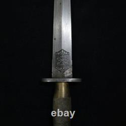 Fairbairn Sykes Commando England British Brass Fighting Knife Repro