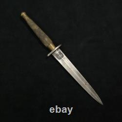 Fairbairn Sykes Commando England British Brass Fighting Knife Repro