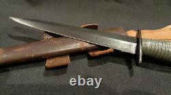 Fairbairn Sykes Stiletto Dagger. New Zealand. Rare! F/s Fighting Knife