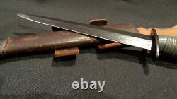 Fairbairn Sykes Stiletto Dagger. New Zealand. Rare! F/s Fighting Knife