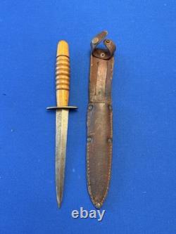 Fairbairn-Sykes WWII Fighting Knife Dagger