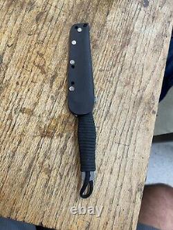 Fine Rare Custom Dawson Dagger Boot Knife With Scabbard. Excellent Condition