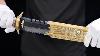 Forging The Gold And Damascus Steel Into The Ultimate Warhammer 40k Combat Knife