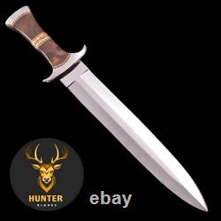 Full Tang Custom Handmade D2 Steel Tactical, Survival, Combat Dagger Blade Knife