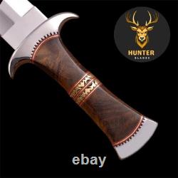 Full Tang Custom Handmade D2 Steel Tactical, Survival, Combat Dagger Blade Knife