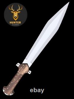 Full Tang Custom Handmade D2 Steel Tactical Survival Combat Dagger Hunting Knife