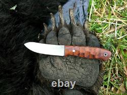 G. Dedyukhin Fixed Blade Hunting knife Dagger M390 Handmade in Bark River Style