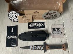 GBRS GROUP x WINKLER KNIVES Combat Dagger TAN (SupDef Forward Observations)