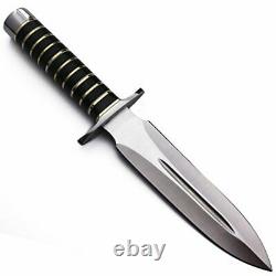 GCS Custom Handmade US Army Ranger Combat Military Dagger Knife with Buffalo