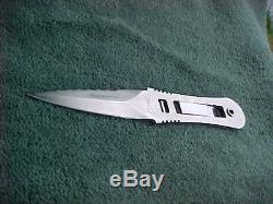 GERBER Dagger / Diving Knife Blackie Collins Design Made In Italy NOS Very RARE