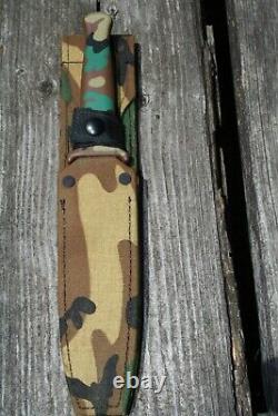 GERBER GUARDIAN II Stainless Camo Camouflage Knife Dagger Very Nice Condition