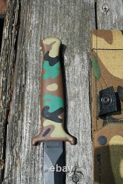 GERBER GUARDIAN II Stainless Camo Camouflage Knife Dagger Very Nice Condition