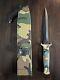 Gerber Guardian Ii Vintage Boot Knife Dagger Fighting Knife Very Nice Woodland