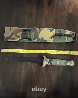 GERBER Guardian II Vintage Boot Knife Dagger Fighting Knife VERY NICE Woodland