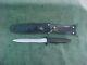 Gerber Mk Ll Fighting / Survival Dagger Fixed Blade Knife 1980s W Matching Sheat