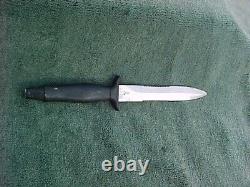 GERBER MK ll Fighting / Survival Dagger Fixed Blade Knife 1980s w Matching Sheat