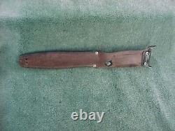 GERBER MK ll Fighting / Survival Dagger Fixed Blade Knife 1980s w Matching Sheat