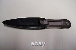 GERBER River Master Clip-Lock Dive Dagger Boot Knife with Sheath made in USA