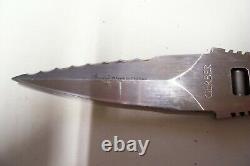 GERBER River Master Clip-Lock Dive Dagger Boot Knife with Sheath made in USA
