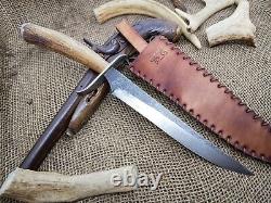 Gaucho Knife Dagger Bowie Edc Cowboy Western Montain Man Frontier Combat Hunter