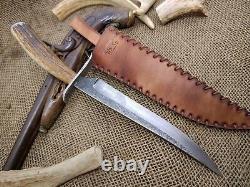 Gaucho Knife Dagger Bowie Edc Cowboy Western Montain Man Frontier Combat Hunter