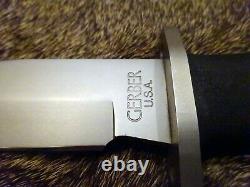 Gerber BMF no serrations PROFESSIONALLY SHARPENED Scalpel Sharp! Knife Dagger