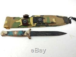 Gerber Guardian II Knife Combat Dagger Camo R. W. Loveless Design 1983-1987