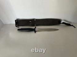 Gerber MARK II Black Dagger Combat Knife/ with Black Sheath SN# M9502S