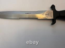 Gerber MARK II Black Dagger Combat Knife/ with Black Sheath SN# M9502S