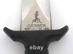 Gerber Mark I Boot Knife Dagger & Leather Sheath Mk 1