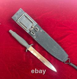 Gerber Mark II Combat Knife Commando Dagger With Sheath Vintage 1991 Excellent