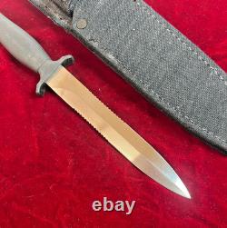 Gerber Mark II Combat Knife Commando Dagger With Sheath Vintage 1991 Excellent
